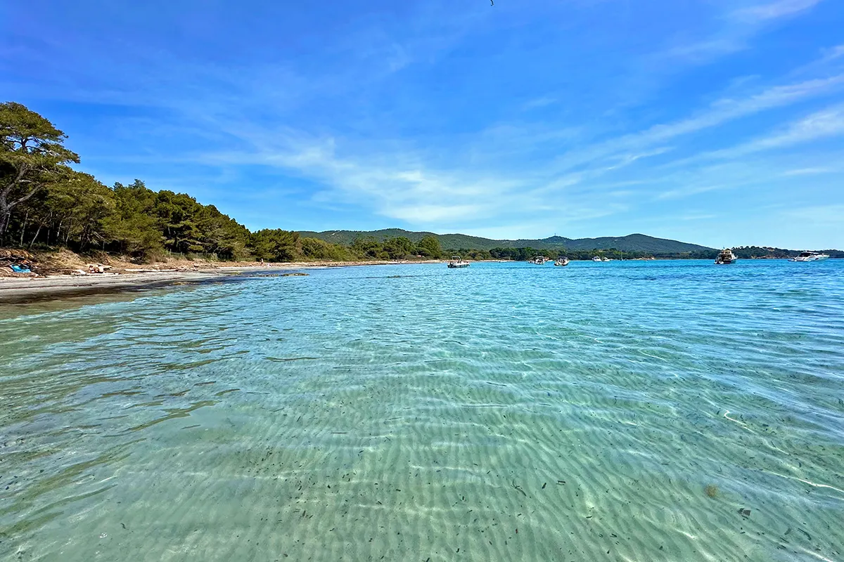 La plus belle plage du Var : la plage du Grand Jardin