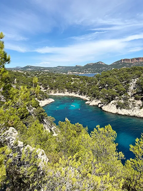 Les vues panoramiques du sentier côtier