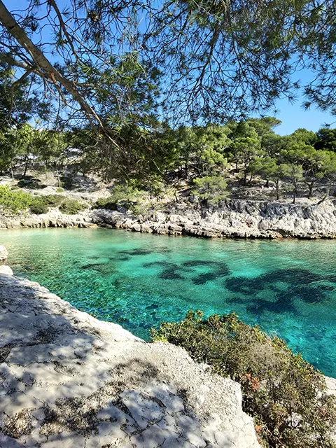 La calanque de Port-Pin