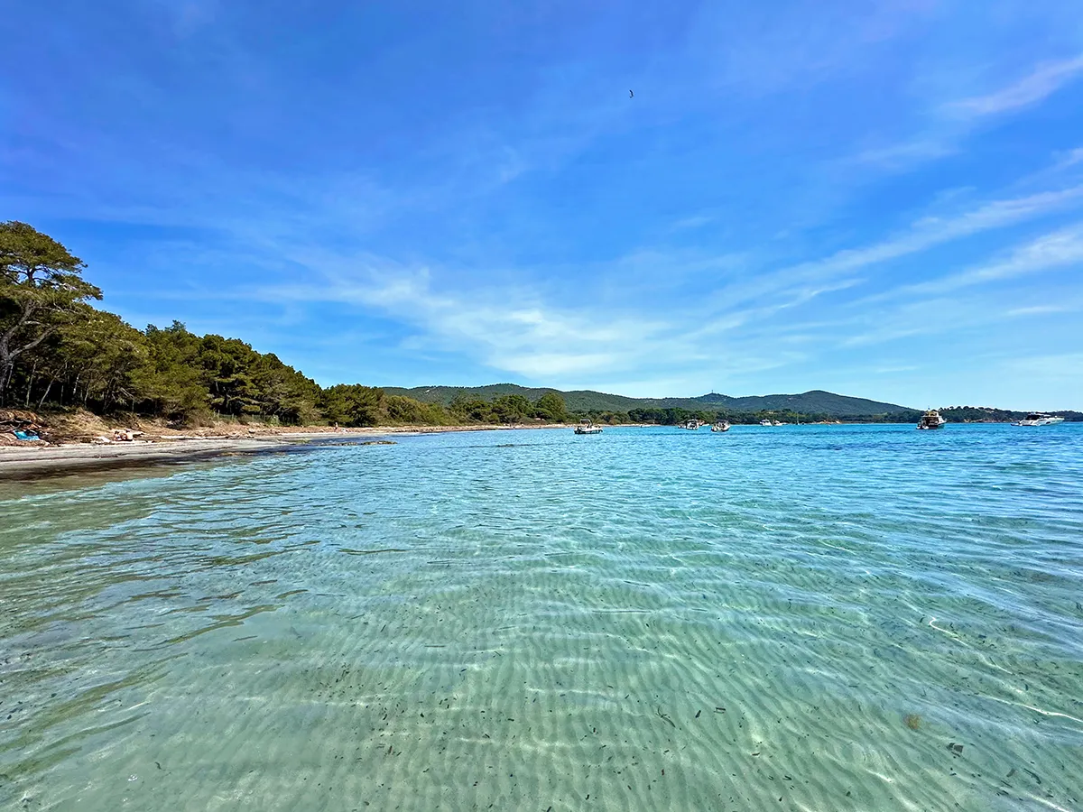 La plage du Grand Jardin, nature et sublime.