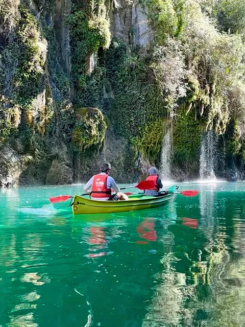 Canoë dans les Gorges de Baudinard
