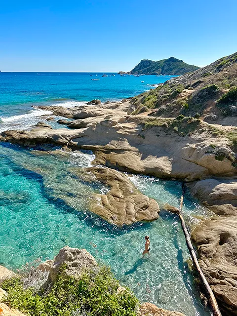 Crique de la baie de Bonporteau