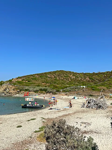 La plage Ranc au Cap Taillat