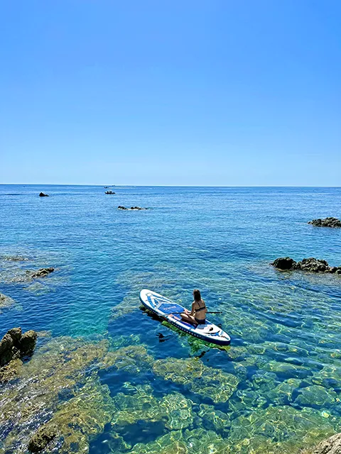 Randonnée au Cap Taillat en paddle