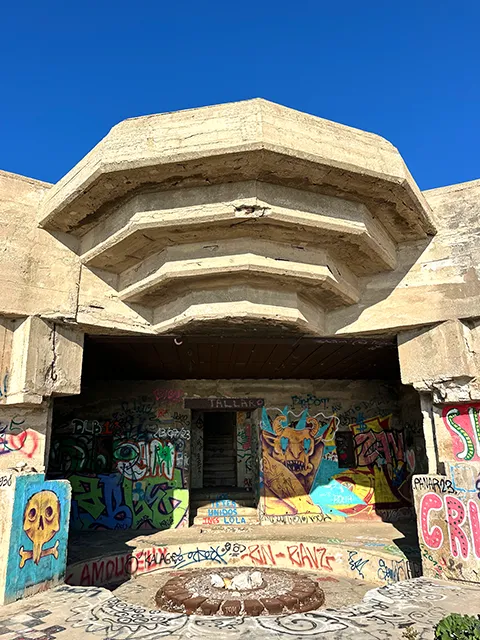 Bunker au Cap Caveaux sur l'île de Pomègues au Frioul