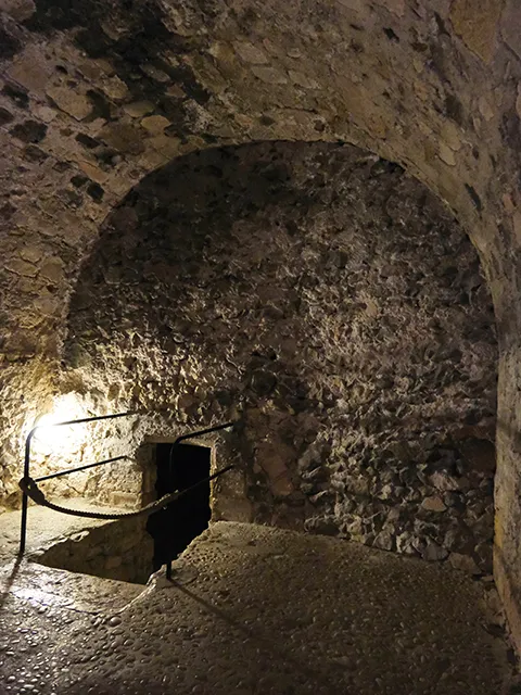 Visite du château d'If et des cellules de prison