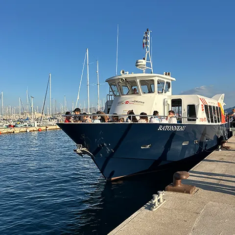 Navette pour aller visiter les îles du Frioul et le château d'If