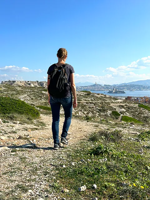 Randonnée sur l'île Ratonneau au Frioul