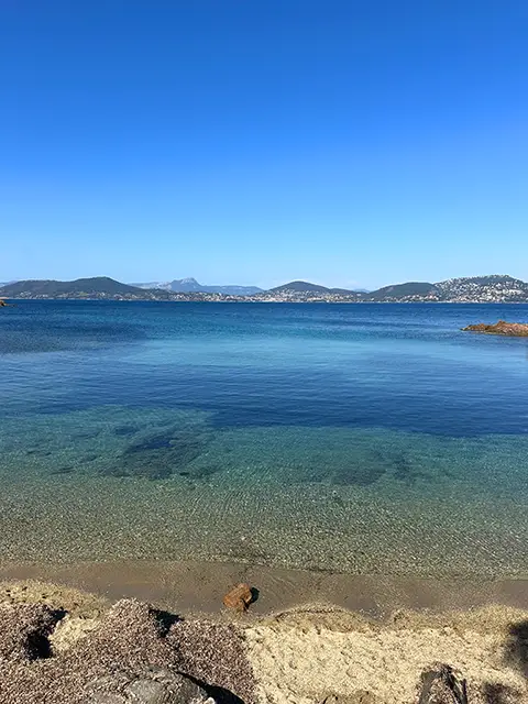 La calanque du Four à Chaux sur la presqu'île de Giens
