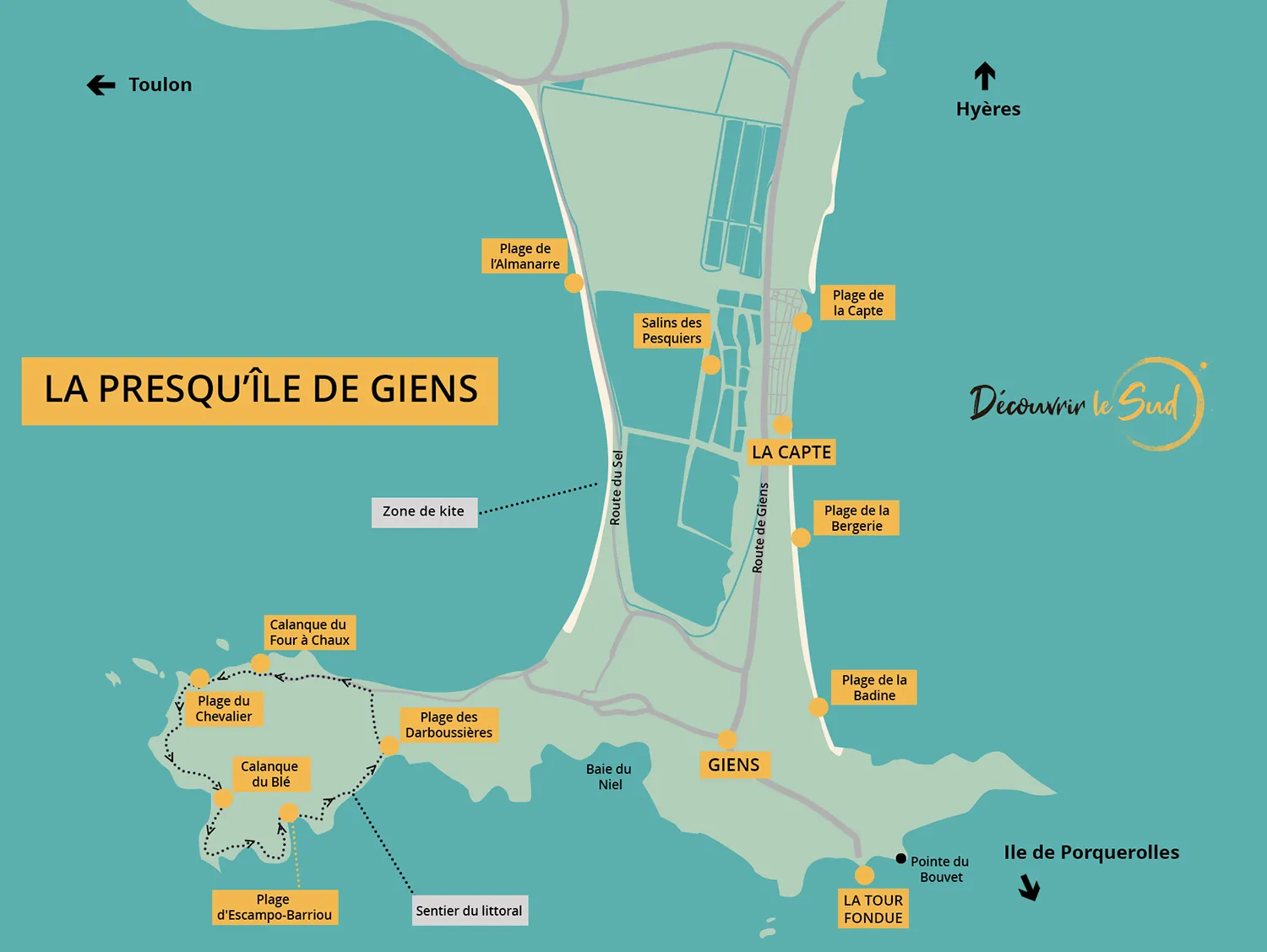 La presqu'île de Giens