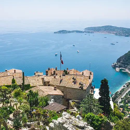 Le village d'Eze sur la French Riviera