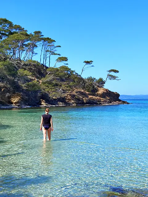 Faire le tour de l'île de Porquerolles