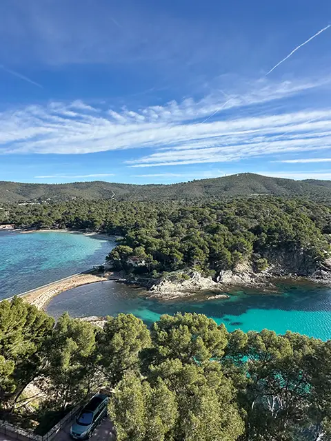 Vue depuis le Fort de Brégançon