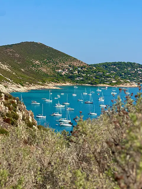 La baie de Bonporteau, le plus beau spot du Golfe de Saint-Tropez
