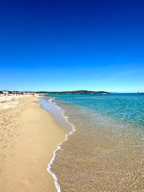 La mythique plage de Pampelonne dans le Var