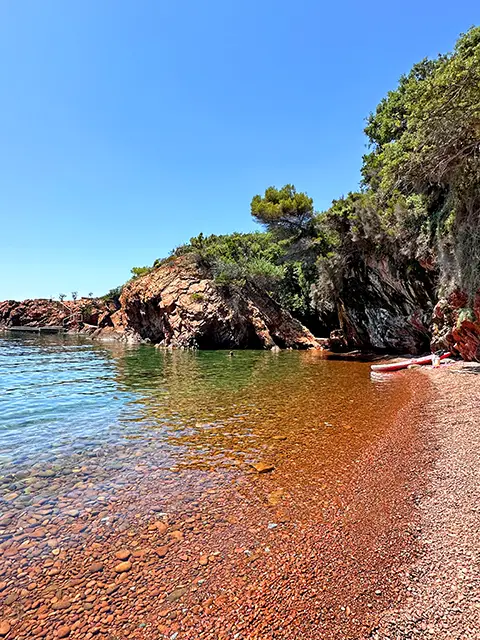 Les criques paradisiaques de l'Estérel