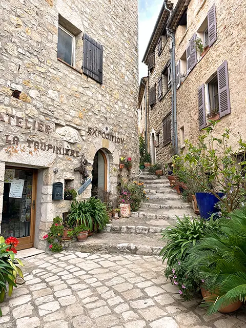 Le village de Callian, un des plus beaux villages du pays de Fayence