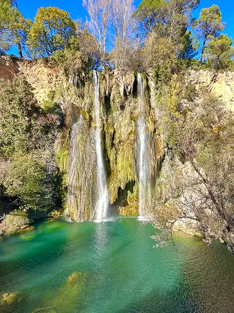 La cascade de Sillans dans le Var