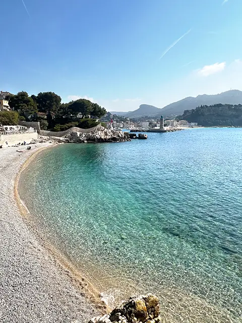 La plage du Bestouan, parfaite pour profiter d'un week-end à Cassis