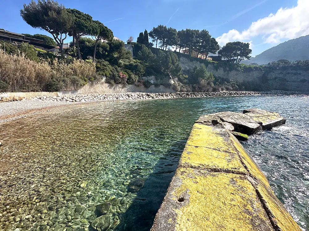 Plage du Corton à Cassis
