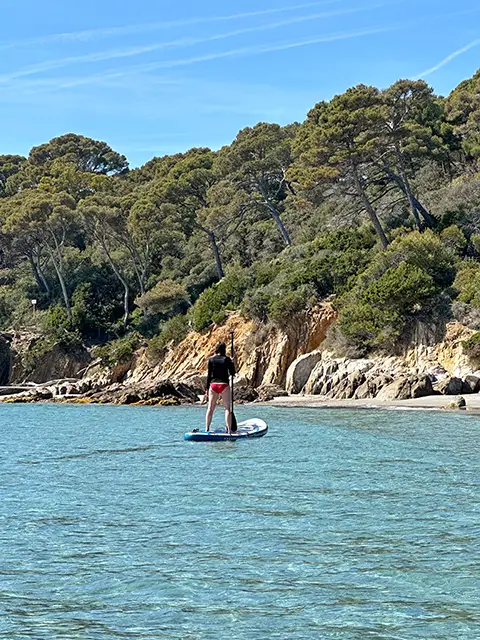 Aller à la plage du Luxembourg en canoë ou paddle